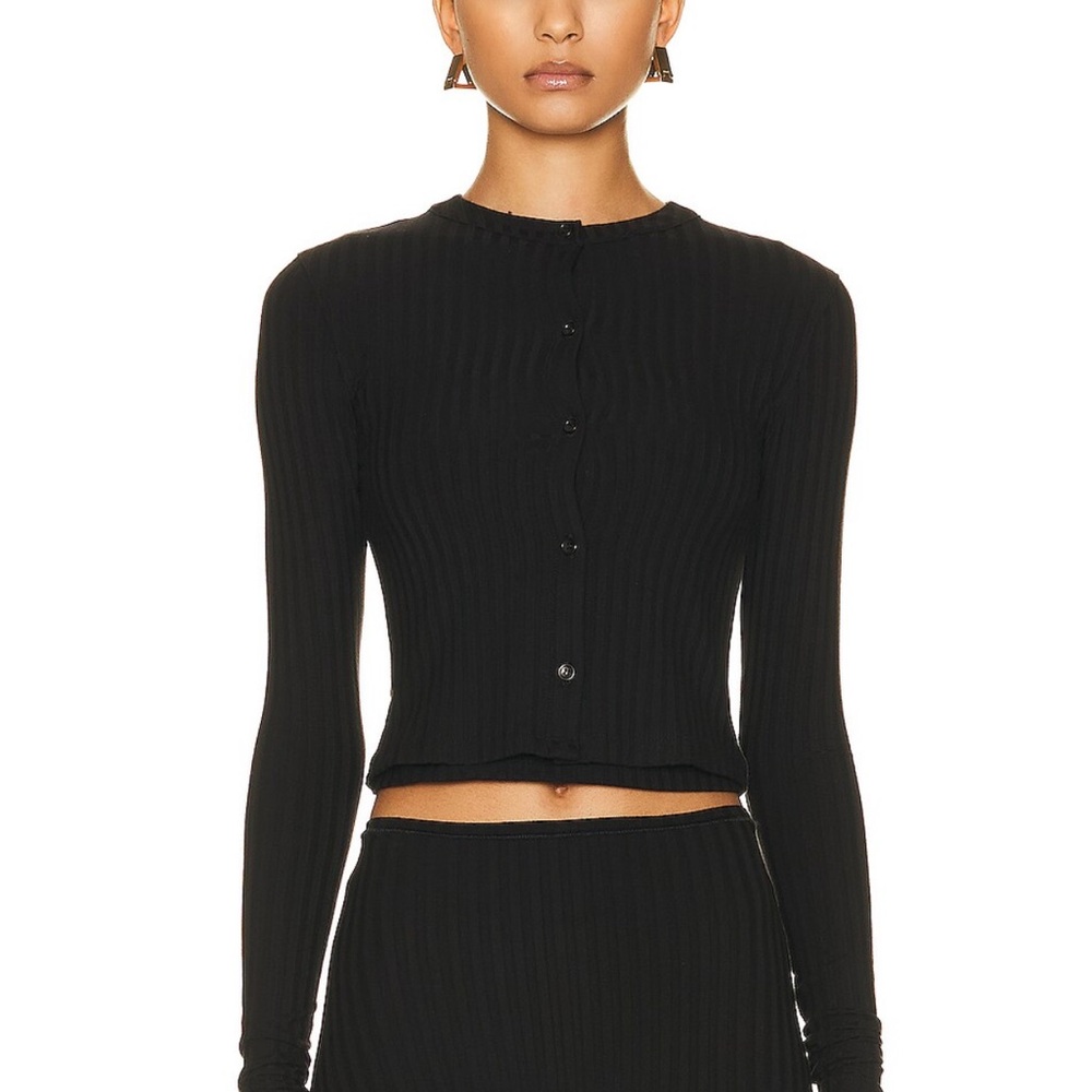 HELSA Rib Cardigan
